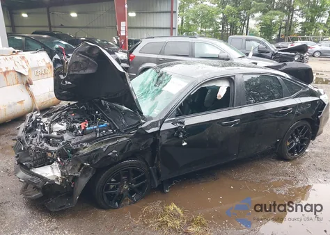 2023 Honda Civic Sport из США, поврежденный, VIN 2HGFE2F59PH570354